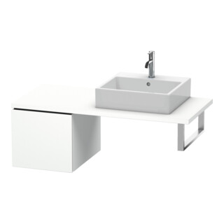Duravit Meuble sous lavabo L-Cube 42x54,7 cm, blanc mat, 1 tiroir, pour console