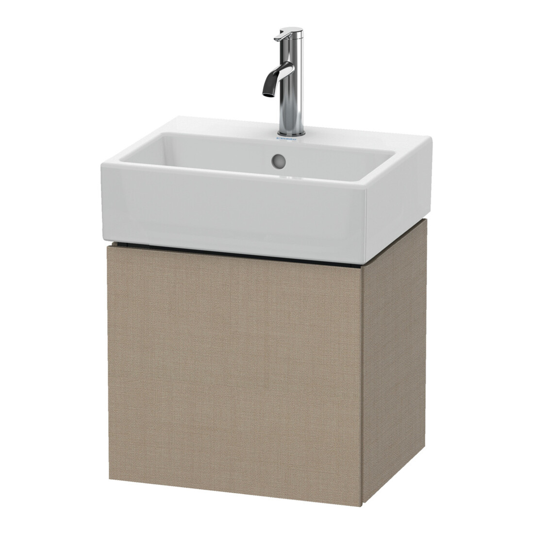 Duravit Meuble sous lavabo L-Cube 43,4x34,1x40 cm, suspendu, porte à gauche, lin