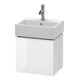 Duravit Meuble sous lavabo L-Cube 43,4x34,1x40 cm, suspendu, porte à gauche, lin