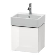 Duravit Meuble sous-lavabo L-Cube 43,4x34,1x40 cm, suspendu, porte droite, blanc brillant