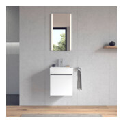 Duravit Meuble sous-lavabo L-Cube 43,4x34,1x40 cm, suspendu, porte droite, blanc brillant-4