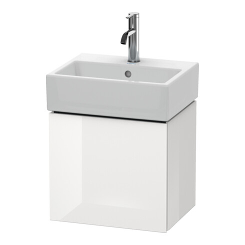 Duravit Meuble sous-lavabo L-Cube 43,4x34,1x40 cm, suspendu, porte droite, blanc mat