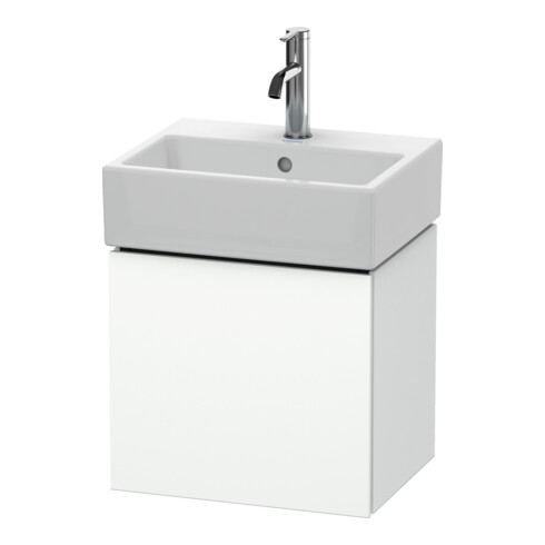 Duravit Meuble sous-lavabo L-Cube 43,4x34,1x40 cm, suspendu, porte droite, blanc mat