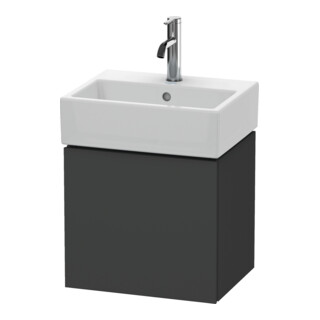 Duravit Meuble sous lavabo L-Cube 43,4x34,1x40 cm, suspendu, porte droite, graph ma