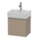 Duravit Meuble sous-lavabo L-Cube 43,4x34,1x40 cm, suspendu, porte droite, lin-1