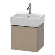 Duravit Meuble sous-lavabo L-Cube 43,4x34,1x40 cm, suspendu, porte droite, lin