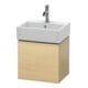 Duravit Meuble sous lavabo L-Cube 43,4x34,1x40 cm, suspendu, porte droite, méd. œuf-1