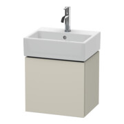 Duravit Meuble sous lavabo L-Cube 43,4x34,1x40 cm, suspendu, porte droite, Tau mat