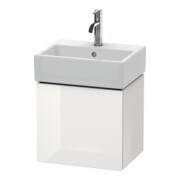 Duravit Meuble sous-lavabo L-Cube 43,4x34,1x40 cm, suspendu, porte gauche, blanc brillant