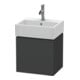 Duravit Meuble sous lavabo L-Cube 43,4x34,1x40 cm, suspendu, porte gauche, graph ma-1