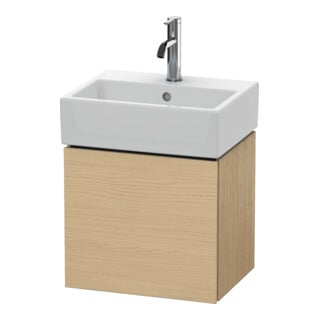 Duravit Meuble sous-lavabo L-Cube 43,4x34,1x40 cm, suspendu, T g, chêne naturel