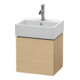 Duravit Meuble sous-lavabo L-Cube 43,4x34,1x40 cm, suspendu, T g, chêne naturel-1
