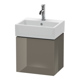 Duravit Meuble sous-lavabo L-Cube 43,4x34,1x40 cm, wd, porte droite, façade hgl