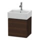 Duravit Meuble sous-lavabo L-Cube 43,4x34,1x40 cm, wd, porte droite, noyer huilé-1
