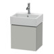 Duravit Meuble sous lavabo L-Cube 43,4x34,1x40 cm, wd, porte g, béton gris ma-1