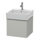 Duravit Meuble sous-lavabo L-Cube 48,4x45,9 cm, béton gris, 1 tiroir, suspendu-1