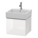 Duravit Meuble sous lavabo L-Cube 48,4x45,9 cm, blanc brillant, 1 tiroir, suspendu-1