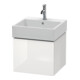 Duravit Meuble sous lavabo L-Cube 48,4x45,9 cm, blanc brillant, 1 tiroir, suspendu-1