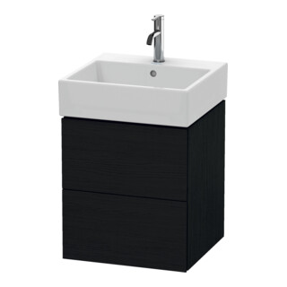 Duravit Meuble sous-lavabo L-Cube 48,4x45,9 cm, blanc œuf, 2 tiroirs, suspendu