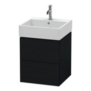 Duravit Meuble sous-lavabo L-Cube 48,4x45,9 cm, blanc œuf, 2 tiroirs, suspendu