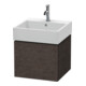 Duravit Meuble sous lavabo L-Cube 48,4x45,9 cm, chêne foncé, 1 tiroir, suspendu-1