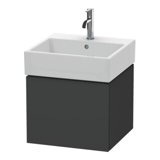 Duravit Meuble sous-lavabo L-Cube 48,4x45,9 cm, graph ma, 1 tiroir, suspendu