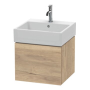 Duravit Meuble sous lavabo L-Cube 48,4x45,9 cm, gris œuf, 1 tiroir, suspendu