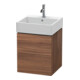Duravit Meuble sous-lavabo L-Cube 48,4x45,9 cm, noyer naturel, 2 tiroirs, suspendu-1