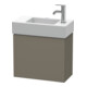 Duravit Meuble sous lavabo L-Cube 48x24x40 cm, chêne blanc, porte droite, surface mate satinée-1