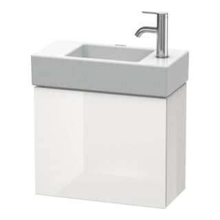 Duravit Meuble sous lavabo L-Cube 48x24x40 cm, suspendu, porte droite, blanc brillant