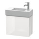 Duravit Meuble sous lavabo L-Cube 48x24x40 cm, suspendu, porte droite, blanc brillant-1