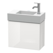 Duravit Meuble sous lavabo L-Cube 48x24x40 cm, suspendu, porte droite, blanc brillant