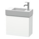 Duravit Meuble sous lavabo L-Cube 48x24x40 cm, suspendu, porte droite, blanc supermat-1