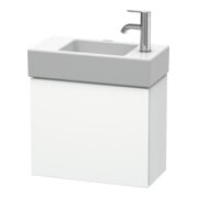 Duravit Meuble sous lavabo L-Cube 48x24x40 cm, suspendu, porte G, blanc supermat
