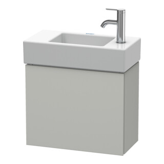 Duravit Meuble sous-lavabo L-Cube 48x24x40 cm, suspendu, porte gauche, béton mat
