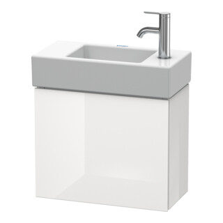 Duravit Meuble sous-lavabo L-Cube 48x24x40 cm, suspendu, porte gauche, blanc brillant