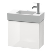 Duravit Meuble sous-lavabo L-Cube 48x24x40 cm, suspendu, porte gauche, blanc brillant-1