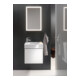 Duravit Meuble sous-lavabo L-Cube 48x24x40 cm, suspendu, porte gauche, blanc brillant