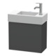 Duravit Meuble sous lavabo L-Cube 48x24x40 cm, suspendu, porte gauche, graphite mat-1
