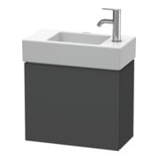 Duravit Meuble sous lavabo L-Cube 48x24x40 cm, suspendu, porte gauche, graphite mat
