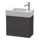 Duravit Meuble sous lavabo L-Cube 48x24x40 cm, suspendu, porte gauche, graphite mat-1