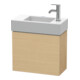 Duravit Meuble sous lavabo L-Cube 48x24x40 cm, suspendu, T droite, chêne naturel-1