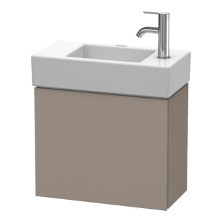 Duravit Meuble sous lavabo L-Cube 48x24x40cm, suspendu, porte gauche, basalte mat