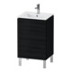 Duravit Meuble sous lavabo L-Cube 52x42,1x70,4 cm, 2 tiroirs, blanc œuf, deb.-1