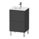 Duravit Meuble sous-lavabo L-Cube 52x42,1x70,4 cm, 2 tiroirs, deb., graph ma-1