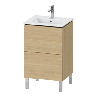 Duravit Meuble sous-lavabo L-Cube 52x42,1x70,4 cm, 2 tiroirs, debout, blanc naturel