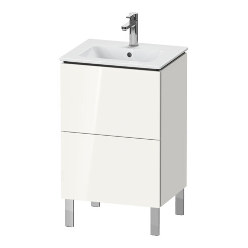 Duravit Meuble sous lavabo L-Cube 52x42,1x70,4 cm, 2 tiroirs, debout, lin