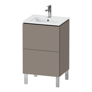 Duravit Meuble sous lavabo L-Cube 52x42,1x70,4 cm, 2 tiroirs, posé, couleur basique