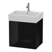 Duravit Meuble sous lavabo L-Cube 58,4 x 45,9 cm, blanc brillant, 2 tiroirs, suspendu