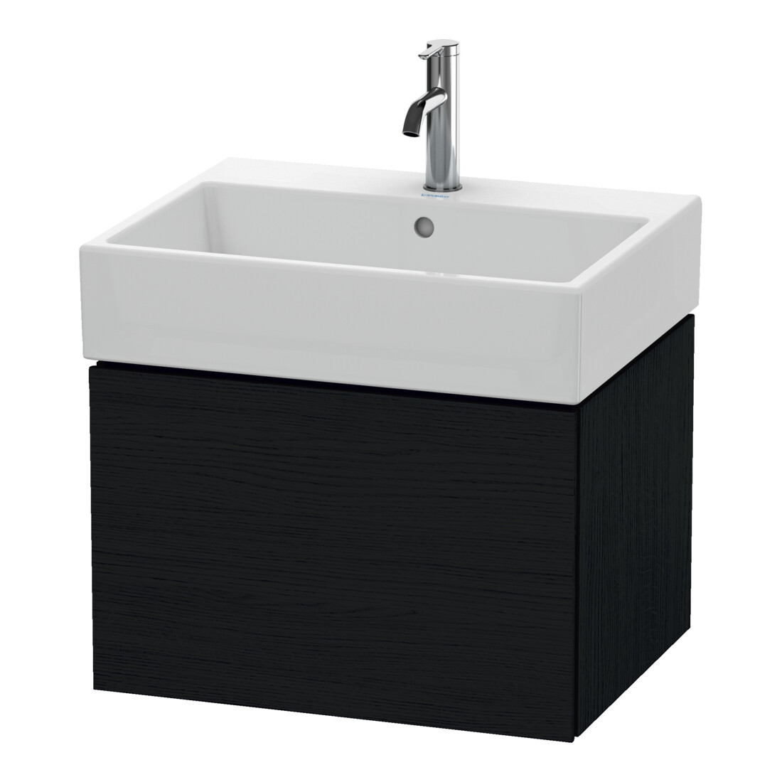 Duravit Meuble sous-lavabo L-Cube 58,4 x 45,9 cm, blanc œuf, 1 tiroir, suspendu